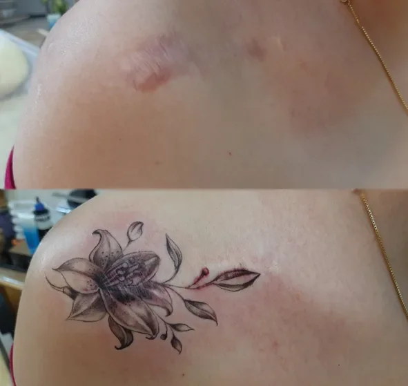 Cover-up tattoo