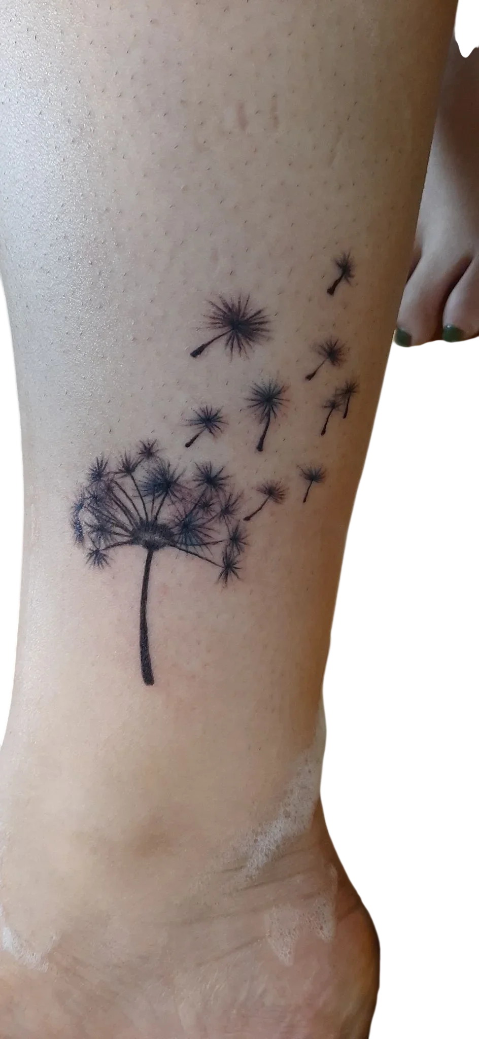 Photorealistic tattoo piece