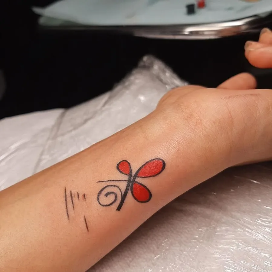 Symbolic tattoo by Fari Dane