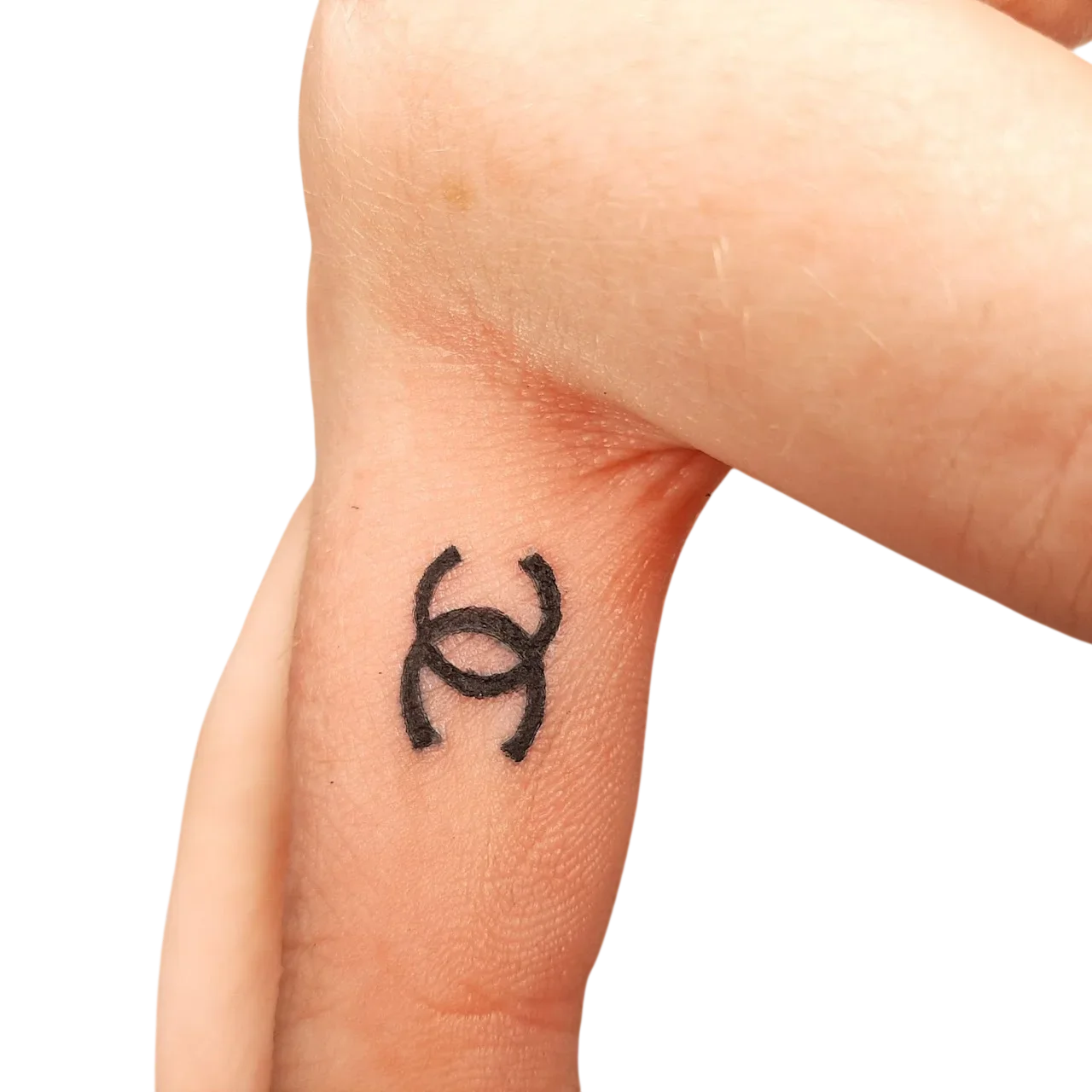 Fine line symbolic tattoo